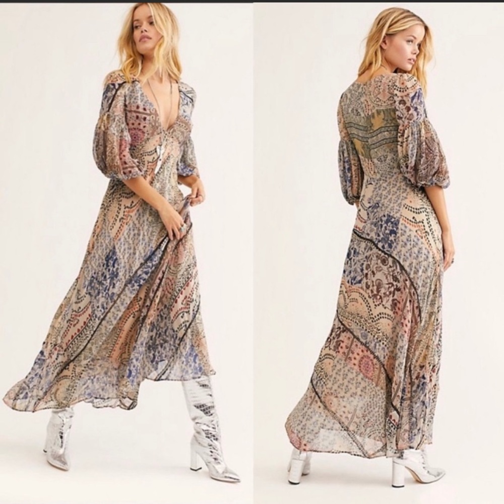 Free People Moroccan Dreams Maxi Dress